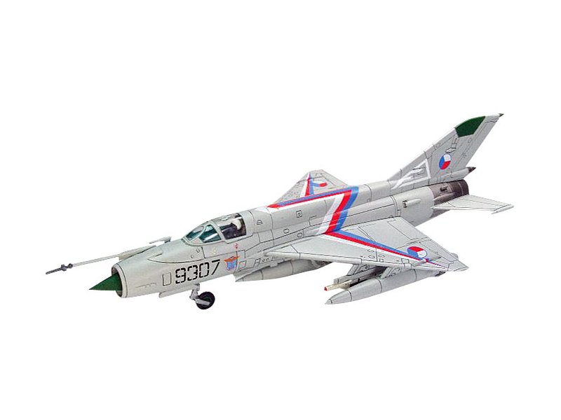 foto HobbyMaster - Mig-21 Czech Stress Team